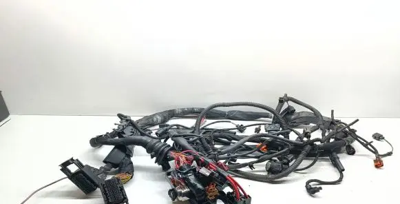 Audi A6 S6 C7 4G Engine installation wiring loom 4G2971845C 4G2971072EF