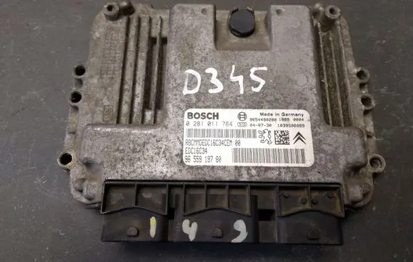 Peugeot 207 CC Engine control unit/module 0281011784