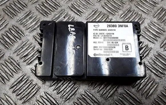 Nissan Leaf I (ZE0) Phone control unit/module 283b03nf0a