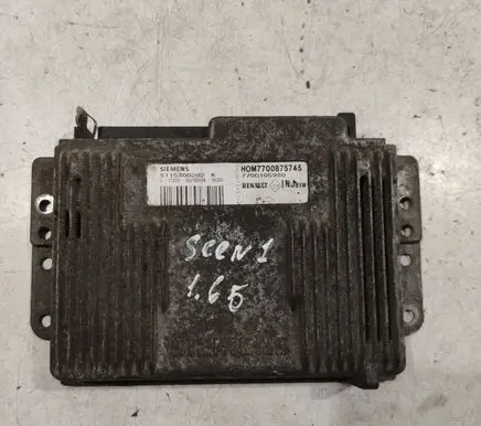 Renault Scenic I Engine control unit/module ECU 7700105980 S115300202