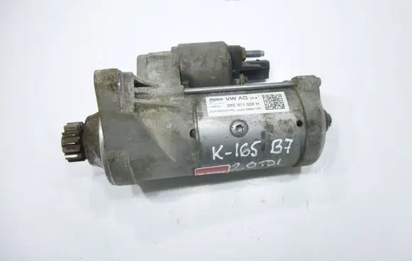 Volkswagen PASSAT B7 Starter motor 02E911024H 140513 ESW20ER25