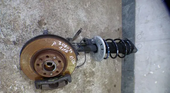 Peugeot 308 Front shock absorber with coil spring CART9823318880 9823318880