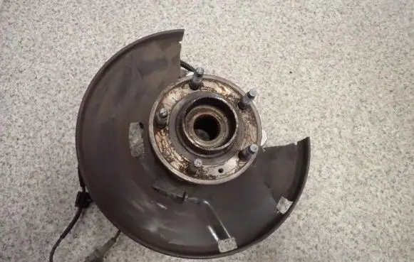 Chevrolet Cruze Front wheel hub spindle knuckle