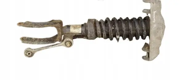 Volkswagen Touareg I Front shock absorber with coil spring 7L6413031L