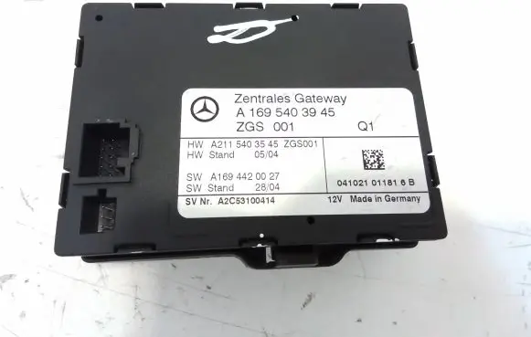 Mercedes-Benz A W169 Gateway control module A1695403945