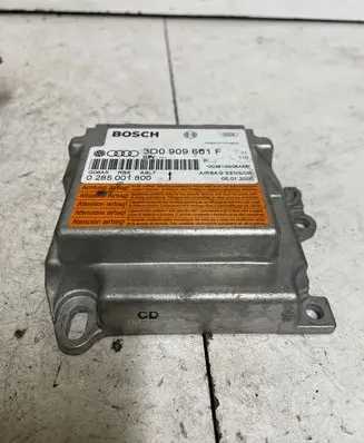 Volkswagen Touareg I Airbag control unit/module 3D0909601F 003810G08