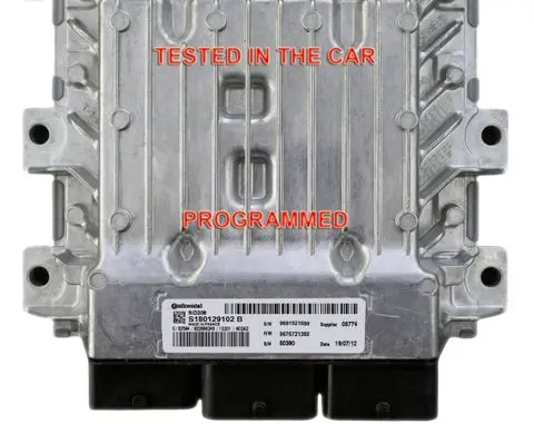 Citroen Jumper Engine control unit/module 9676721380 S180129102B 9691521680
