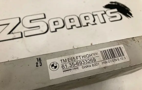 BMW 7 E65 E66 Door control unit/module 6933269 5WK48001