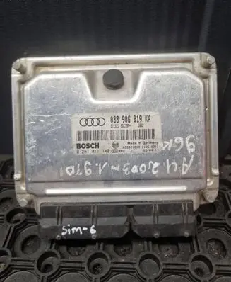 Audi A4 S4 B7 8E 8H Engine control unit/module 038906019KA 0281011140 1039S01613