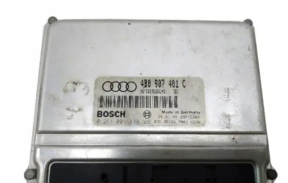 Audi A6 S6 C5 4B Engine control unit/module 4B0907401C 0281001836