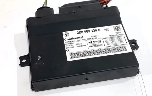 Volkswagen Phaeton Other control units/modules 3D0909139D