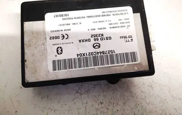 Mazda 6 Other control units/modules gs1d66dhxa k2352