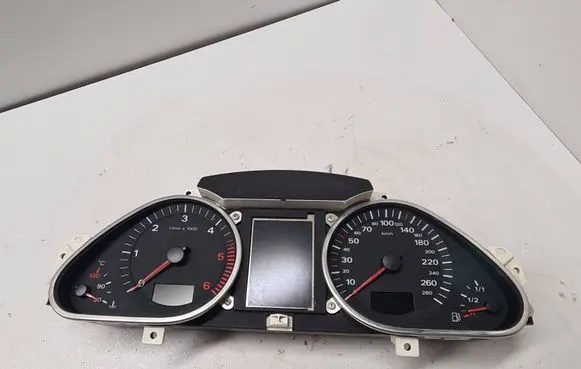 Audi A6 S6 C6 4F Speedometer (instrument cluster) 4F0920932 4F0910930C 503000734201