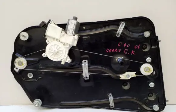 Volvo C70 Rear door window regulator with motor 30784123 9466809