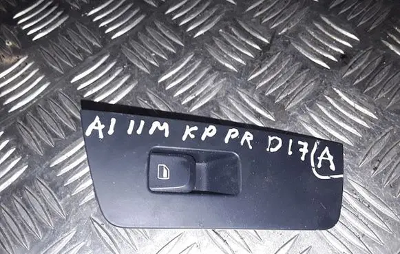 Audi A1 Electric window control switch 8X2959521