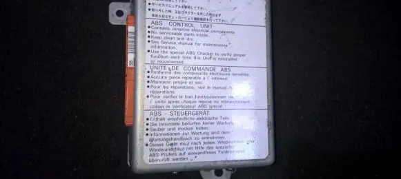 ABS control unit/module