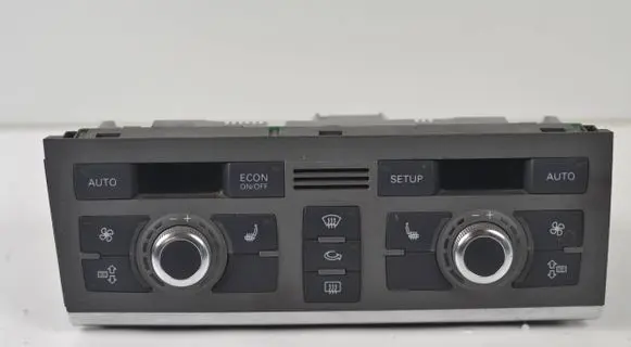 Audi A6 S6 C6 4F Climate control unit 4F1820043J 4F0910043 5HB00883304