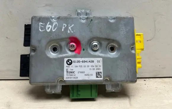 BMW 5 E60 E61 Door control unit/module 75789012 DDR3H13A28 6941428