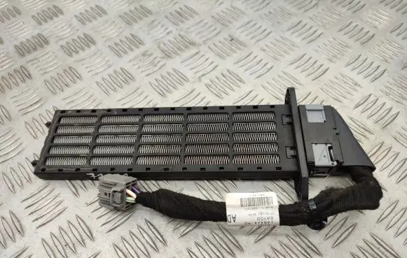 Electric cabin heater radiator