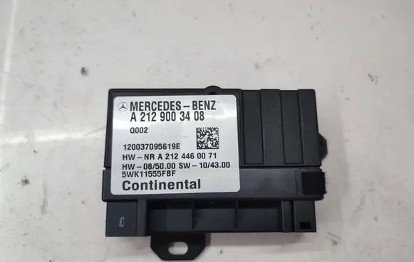 Mercedes-Benz C W204 Fuel injection pump control unit/module A2129003408