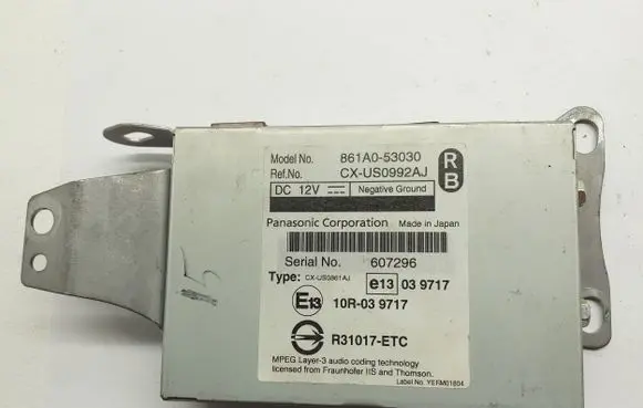 Lexus IS 220D-250-350 USB control unit 861A053030 R31017ETC 10R039717