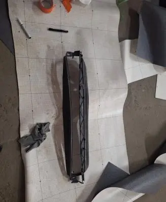 Tesla Model S Intercooler air guide/duct channel 105784700E