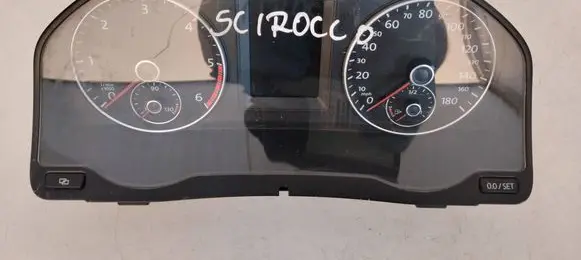 Volkswagen Scirocco Speedometer (instrument cluster) 1K8920972A 3C8035495 5K0953521BN