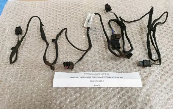 Audi Q5 SQ5 Parking sensor (PDC) wiring loom 8R0971095D