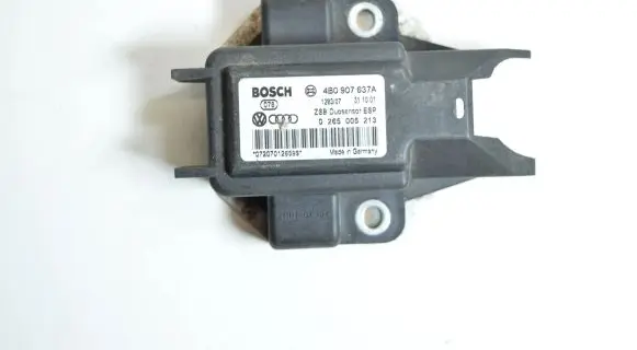 Audi A6 S6 C5 4B ESP acceleration yaw rate sensor 4B0907637A