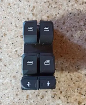 Audi A3 S3 8V Quarter vent window switch 8V0959851D