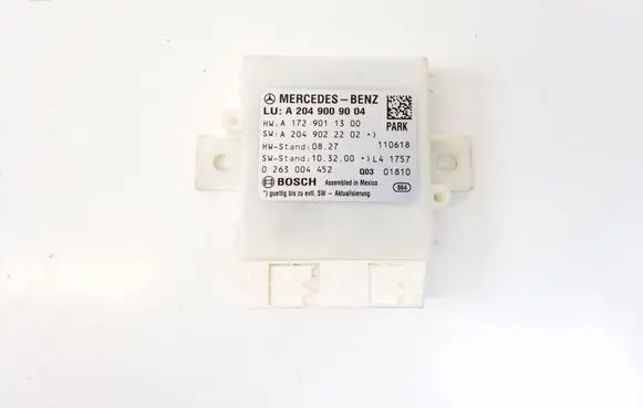 Mercedes-Benz C W204 Parking PDC control unit/module A2049009004