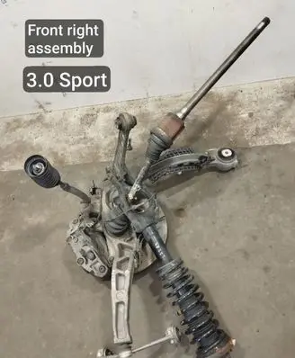 Jaguar XF Front suspension assembly kit set 