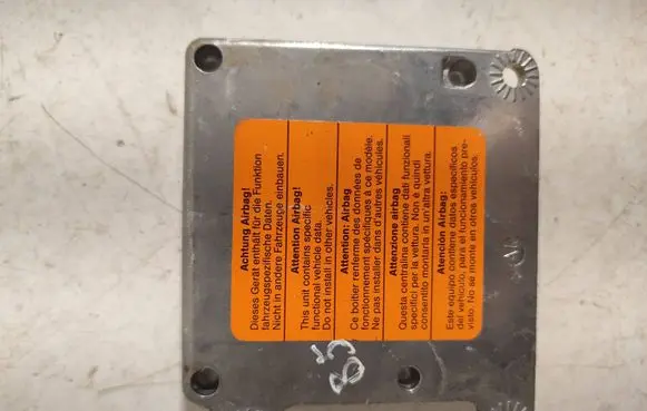 Volkswagen PASSAT B5 Airbag control unit/module 1J0909604 34970221 5WK4200