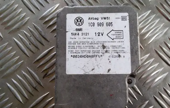 Volkswagen Sharan Airbag control unit/module 1C0909605 5WK43121