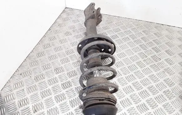 Front shock absorber with coil spring