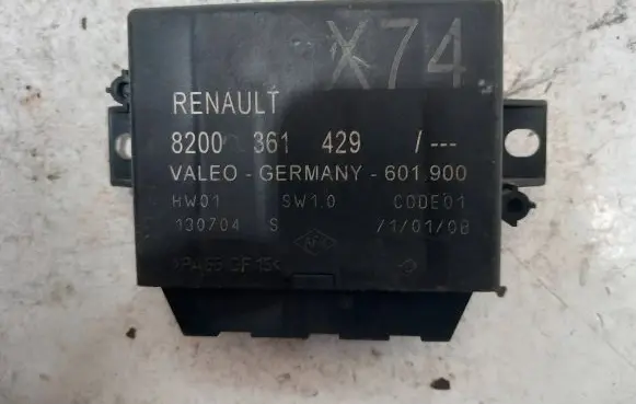 Renault Laguna II Parking PDC control unit/module 8200361429 130704 601900