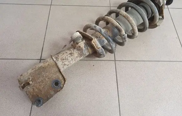 Opel Vivaro Front shock absorber with coil spring