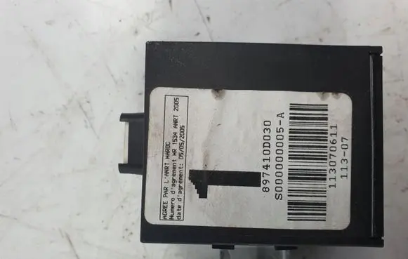 Toyota Yaris Door central lock control unit/module 89741-0D030