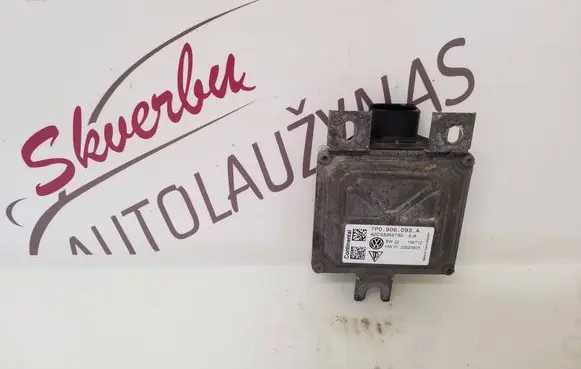 Porsche Cayenne (92A) Fuel injection pump control unit/module 7P0906093A 22220923 A2C53355730