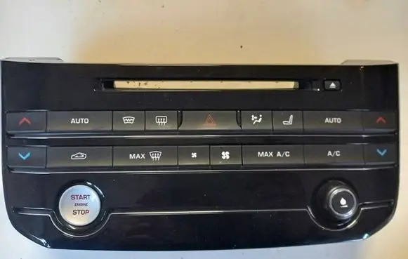 Jaguar F-Type Climate control/heater control trim 150507A0907X GX6318C858AGC
