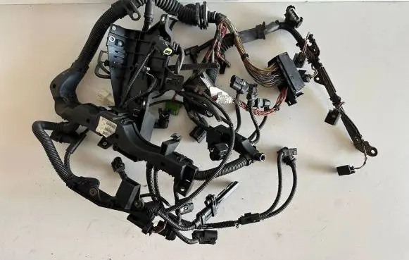Engine installation wiring loom