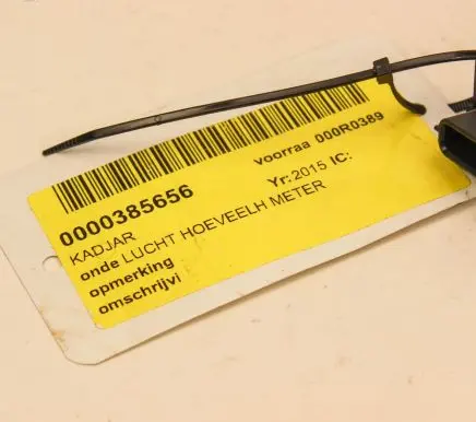 Renault Megane III Mass air flow meter 93450753