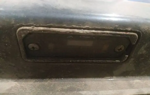 Volkswagen PASSAT B6 Number plate light 