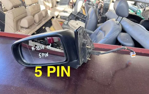 Front door electric wing mirror