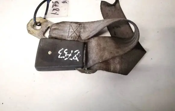 Rear seatbelt buckle