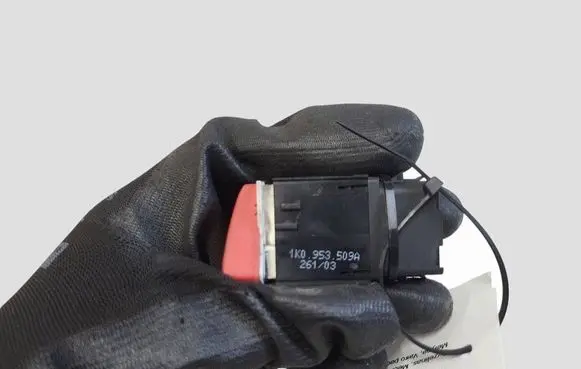 Volkswagen Golf V Hazard light switch 1K0953509A