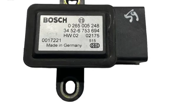 BMW X5 E53 ESP acceleration yaw rate sensor 6753694 34526753694 0265005248