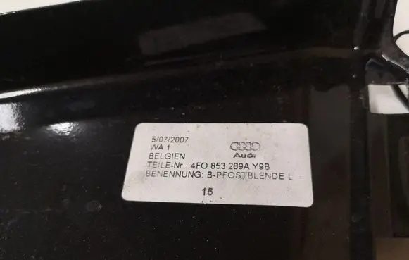 Audi A6 S6 C6 4F Other exterior part 4F0853289A