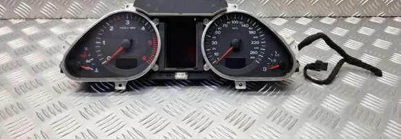 Audi A6 S6 C6 4F Speedometer (instrument cluster) 5550007301 5540007312