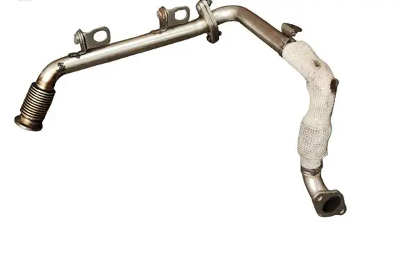 BMW 5 E60 E61 EGR valve line/pipe/hose 7574953 7574954